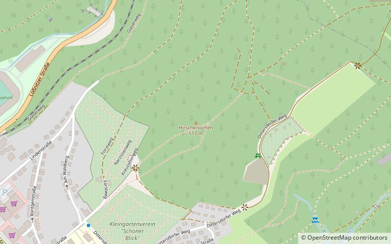 Hirschknochen location map