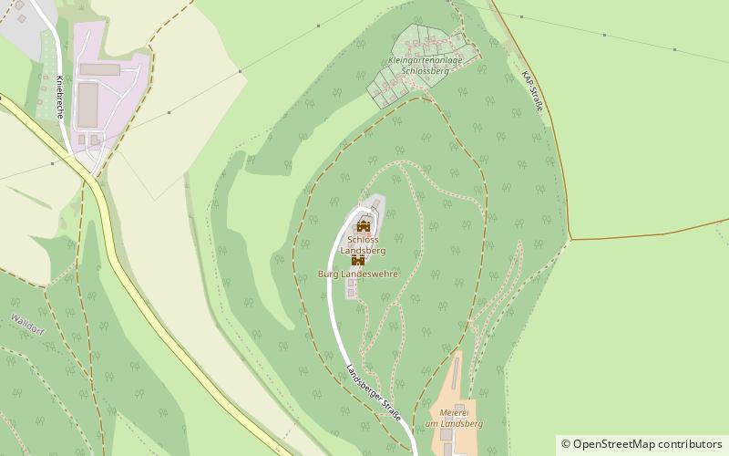 Schloss Landsberg location map