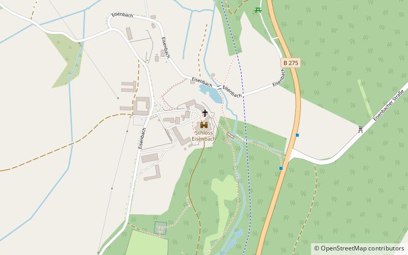 Schloss Eisenbach location map