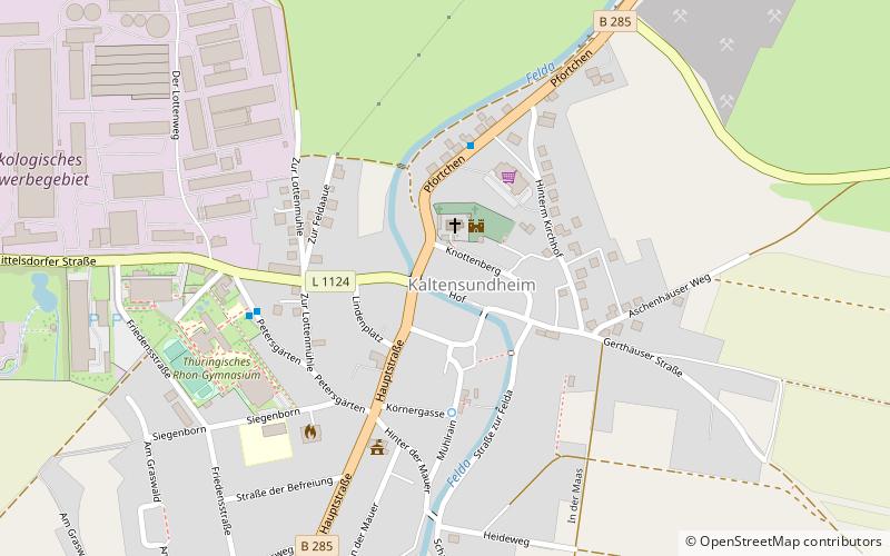 Hohe Rhön location map