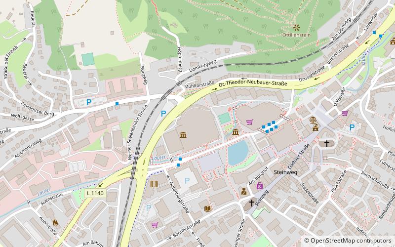 Congress Centrum Suhl location map