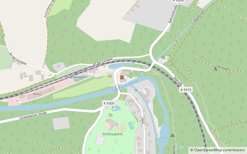 Stein Castle location map