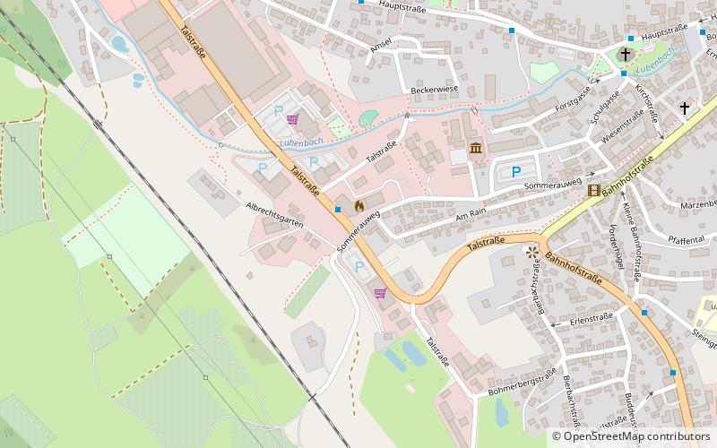 Zwangsarbeitslager Beckerwiese location map