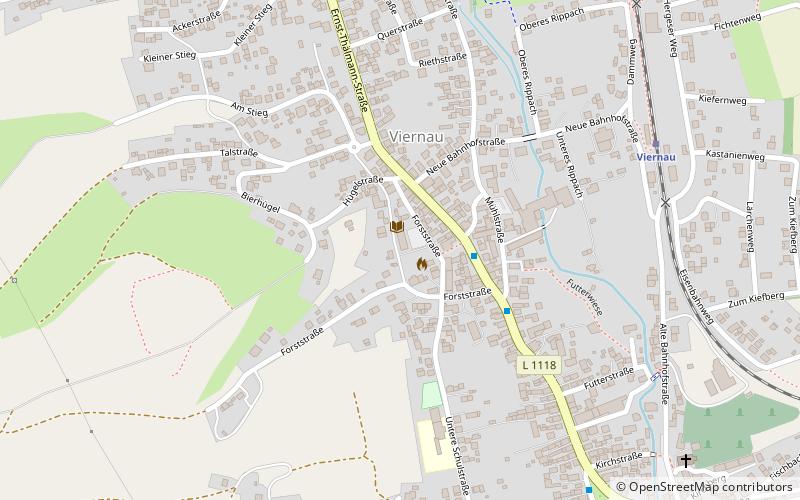 haselgrund location map