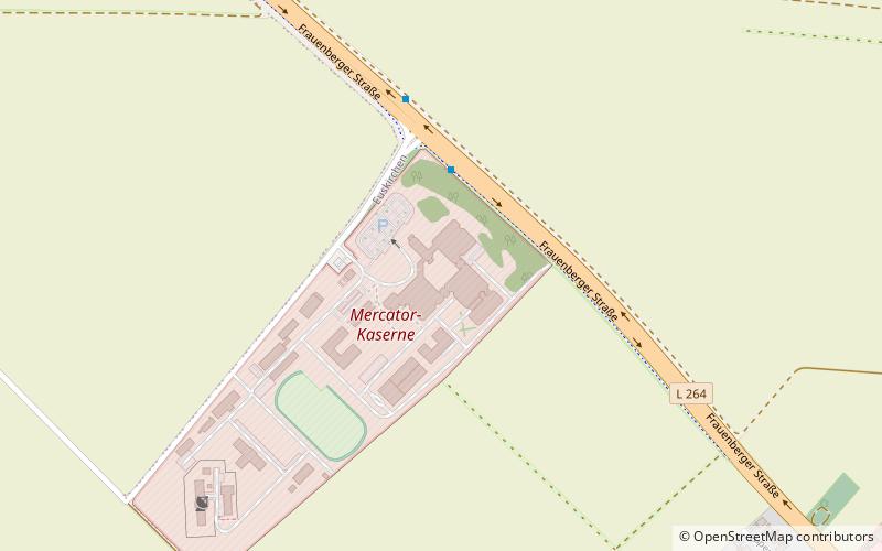 Zentrum für Geoinformationswesen der Bundeswehr location map