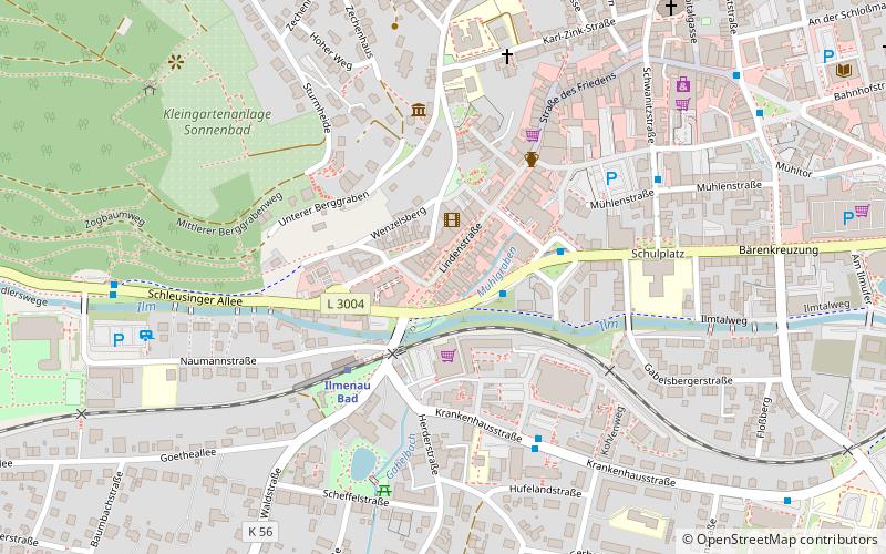 Laufbrunnen location map