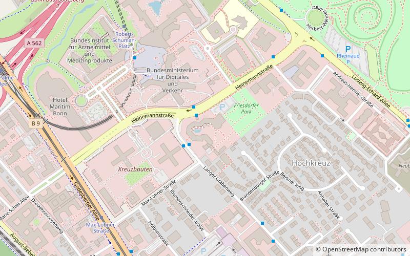 Gustav Stresemann Institute location map