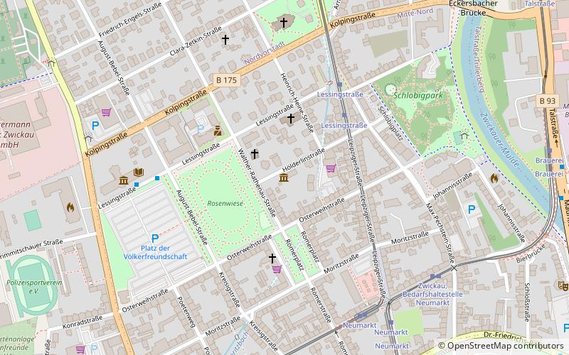freunde aktueller kunst zwickau location map