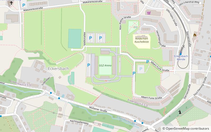 Stadion Zwickau location map