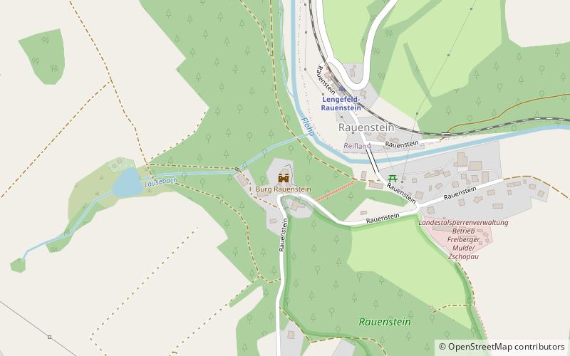 Rauenstein Castle location map