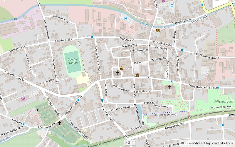 Stadtkirche St. Johannis location map