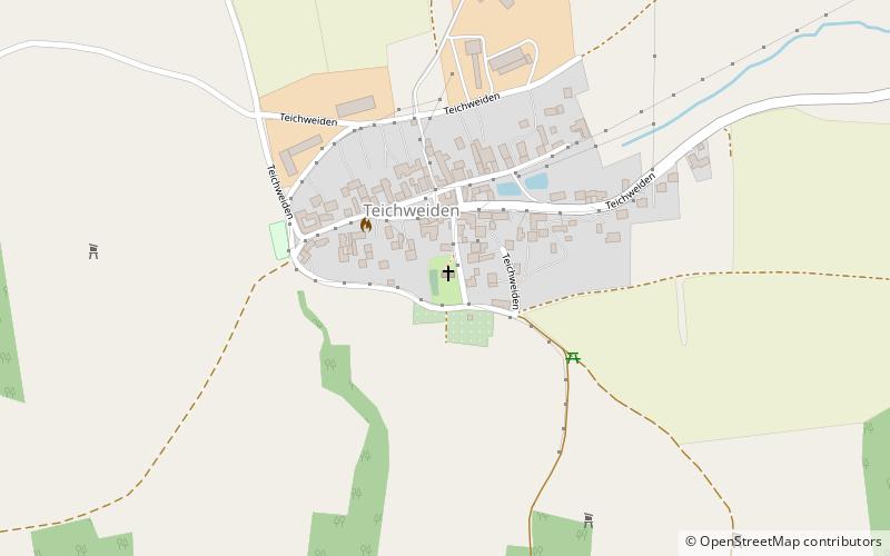 Dorfkirche Teichweiden location map