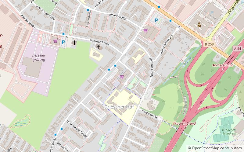 Depo Aachen Einkaufszentrum location map