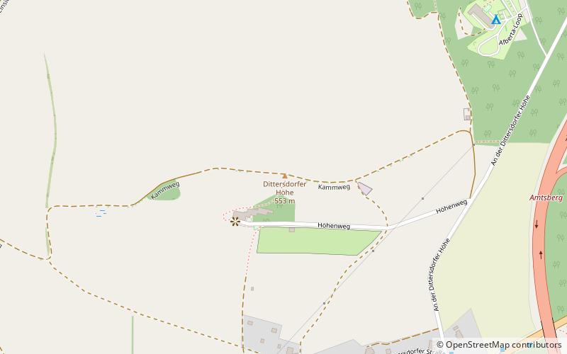 Dittersdorfer Höhe location map