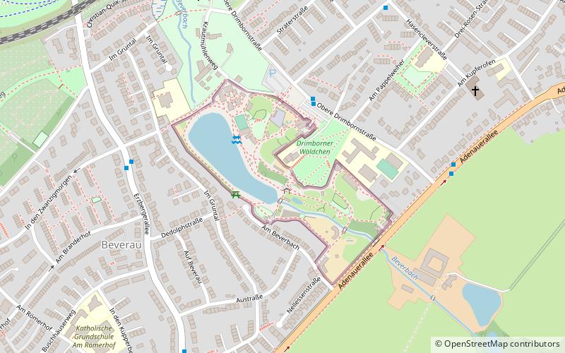 Aachener Tierpark Euregiozoo location map