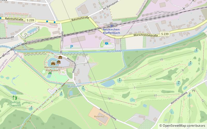 Golfclub Chemnitz location map