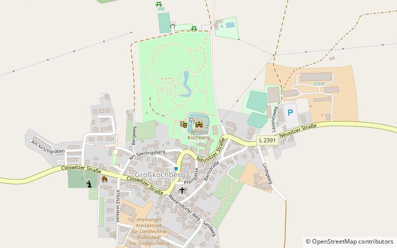 Schloß Kochberg location map