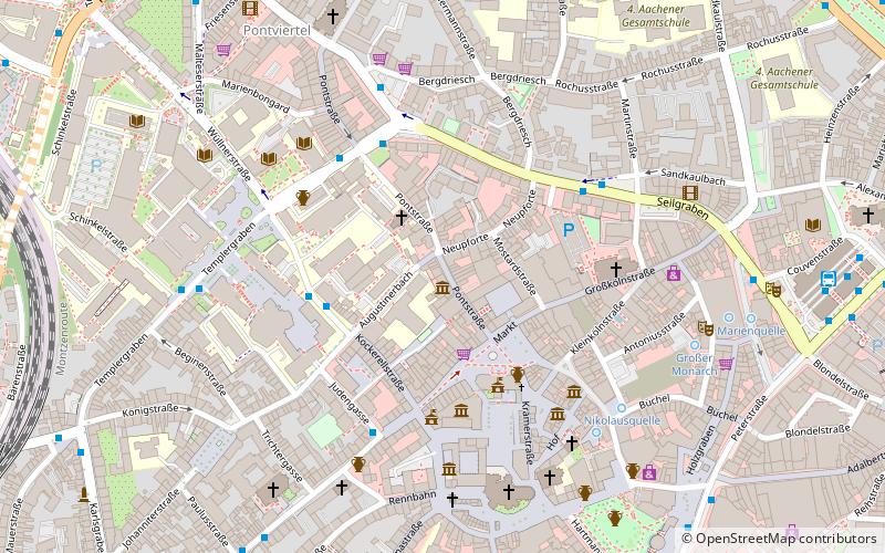 IZM Internationales Zeitungsmuseum location map