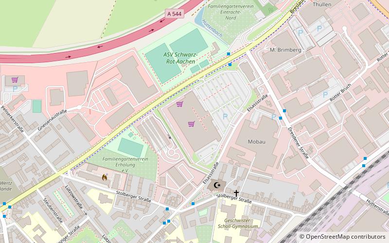 Hirsch Center Aachen location map