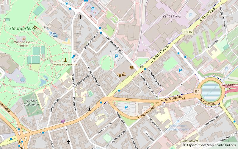 Ludwig Forum für Internationale Kunst location map