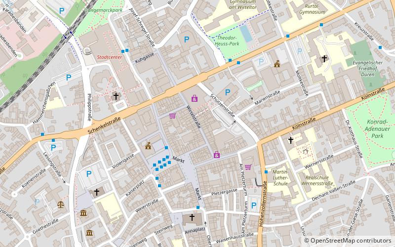 Wirtelstraße location map