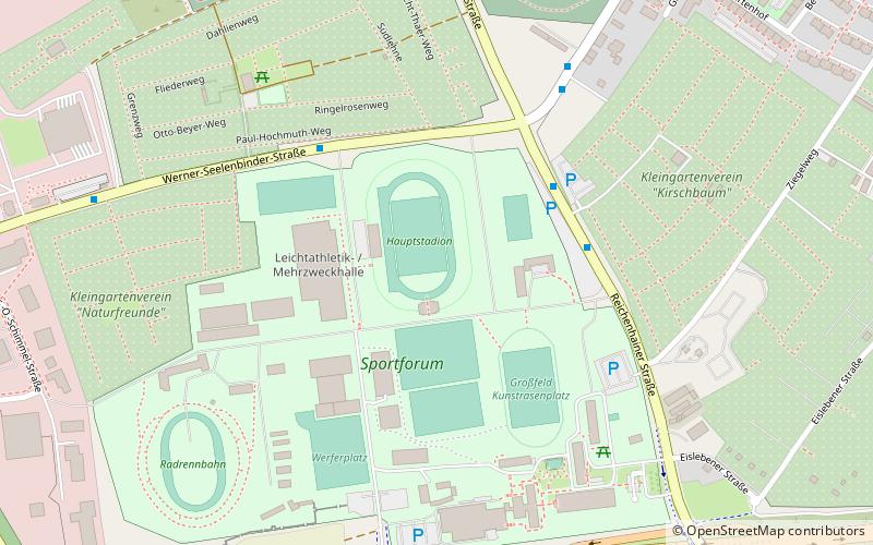 Sportforum Chemnitz location map
