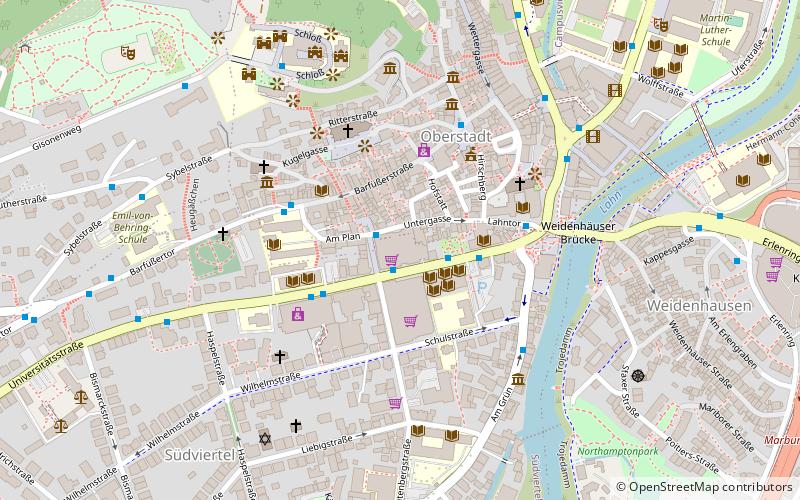 Schlossberg-Center location map
