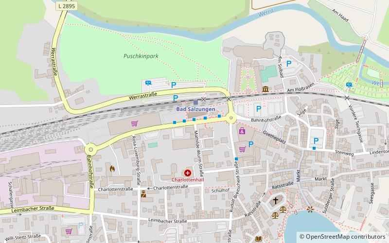 Rhönradweg location map