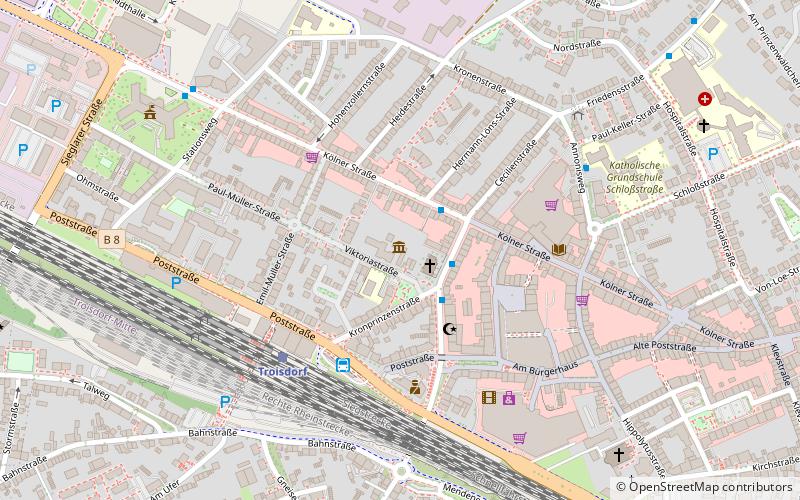 Karnevalsmuseum location map