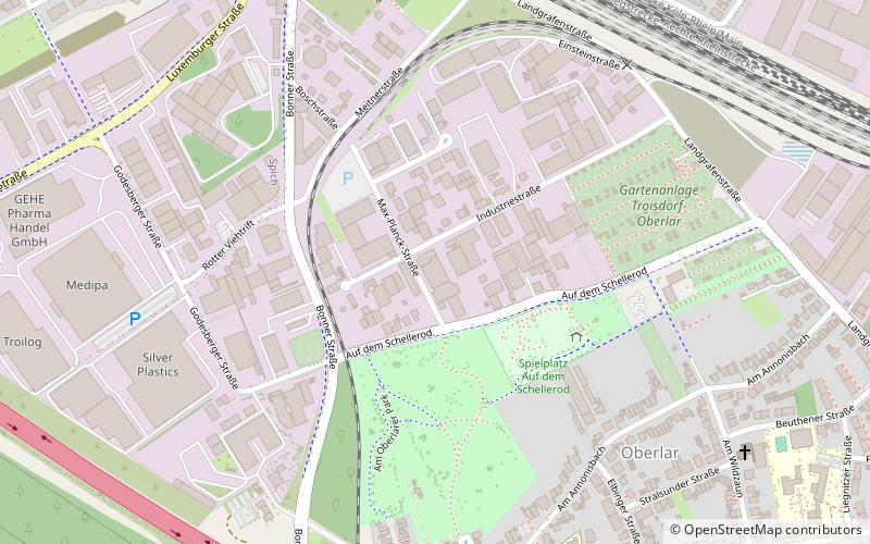 Lasertag Area Troisdorf location map