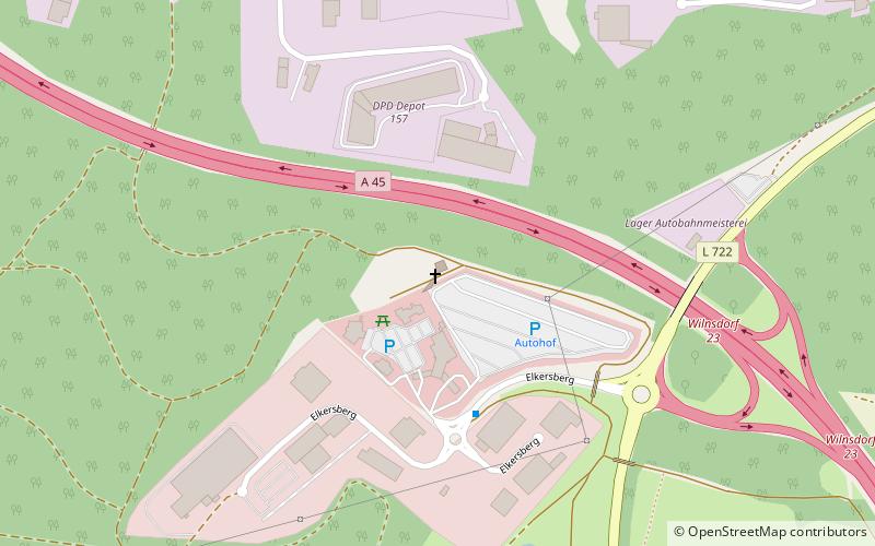 Autobahnkirche Siegerland location map