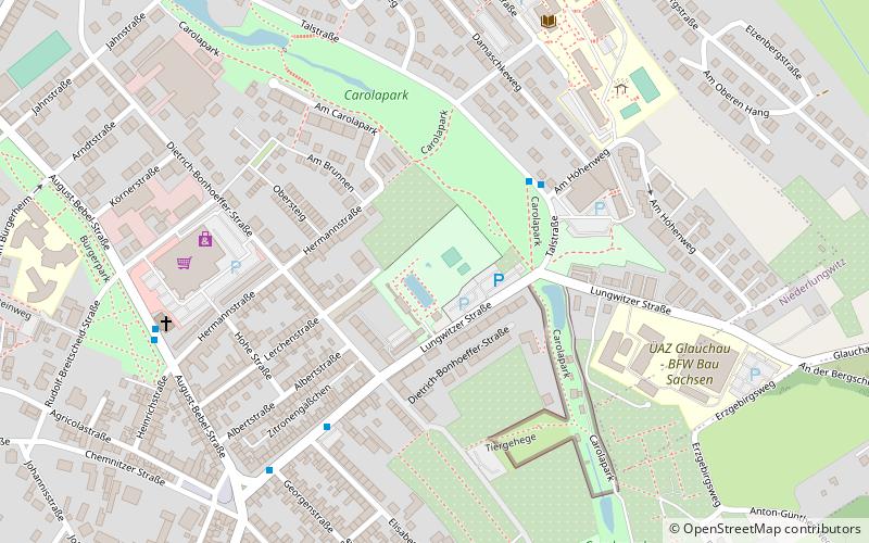 Sommerbad Glauchau location map