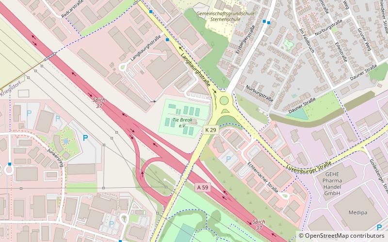 Tie Break e.V. location map