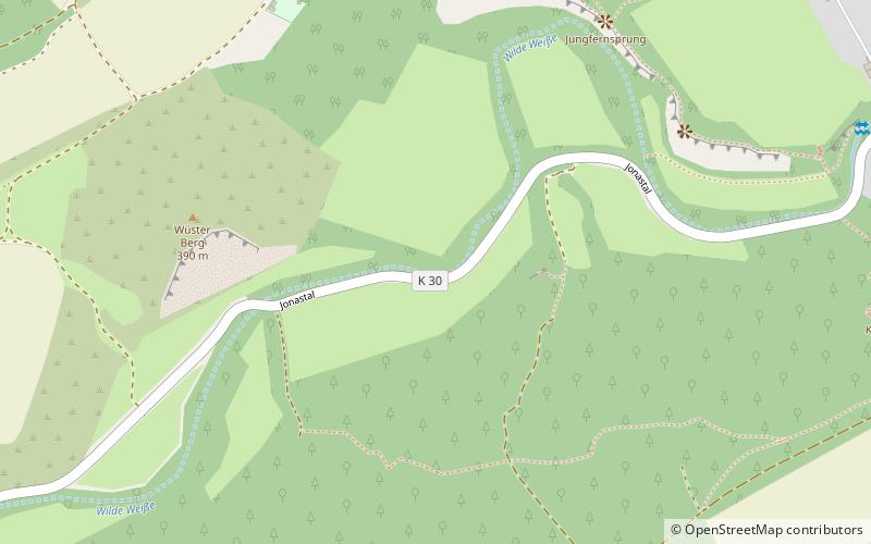 Jonas Valley location map