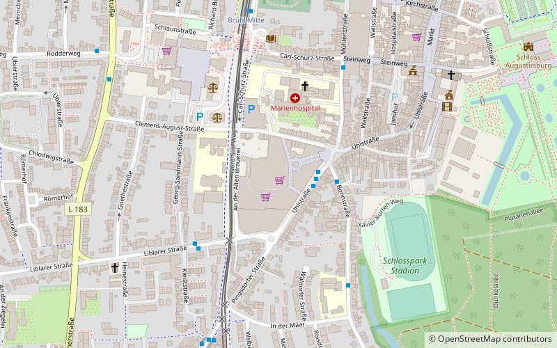 Giesler-Galerie location map