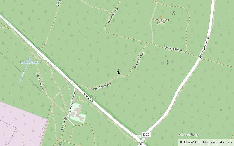 Stifter: Arsenius Tripman location map