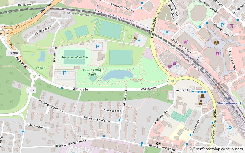 Heinz-Lang-Park location map