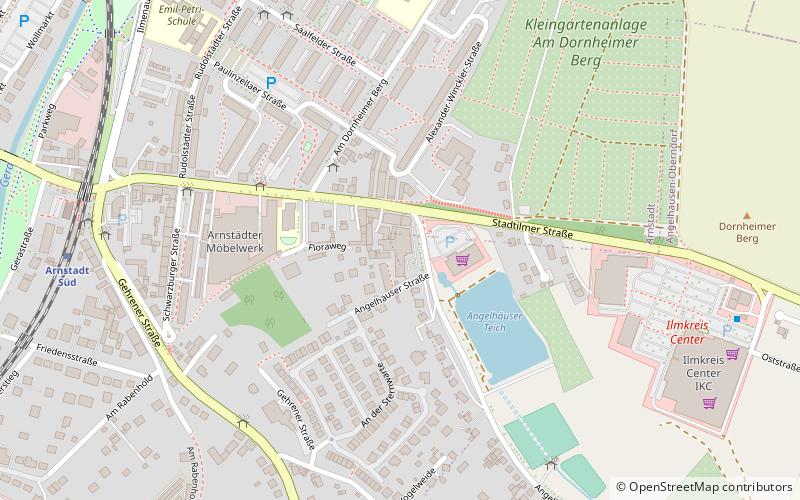 Kunsthalle Arnstadt location map