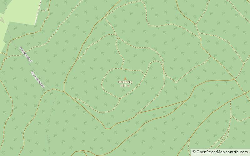 hornberg dautphetal location map