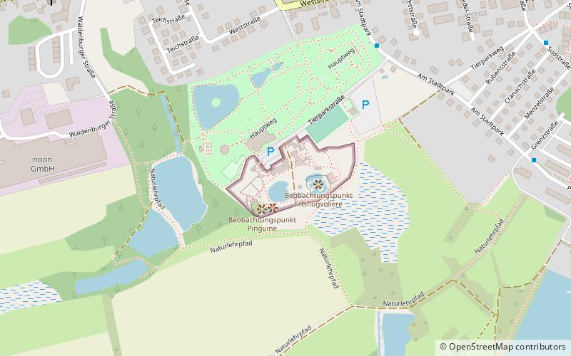 Tierpark Limbach-Oberfrohna location map
