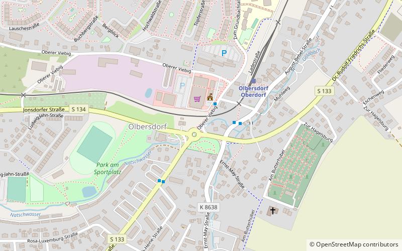 Olbersdorf location map