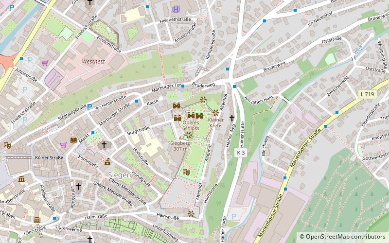 siegerlandmuseum siegen location map
