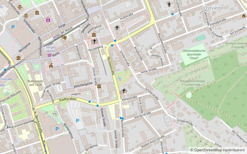 Botanischer Garten Gera location map