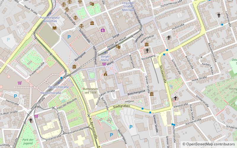 Rathaus Gera location map