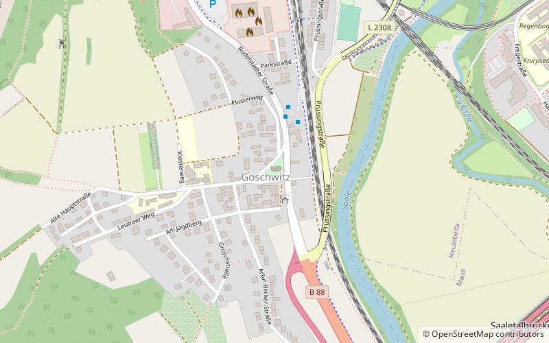 Dorfkirche Göschwitz location map