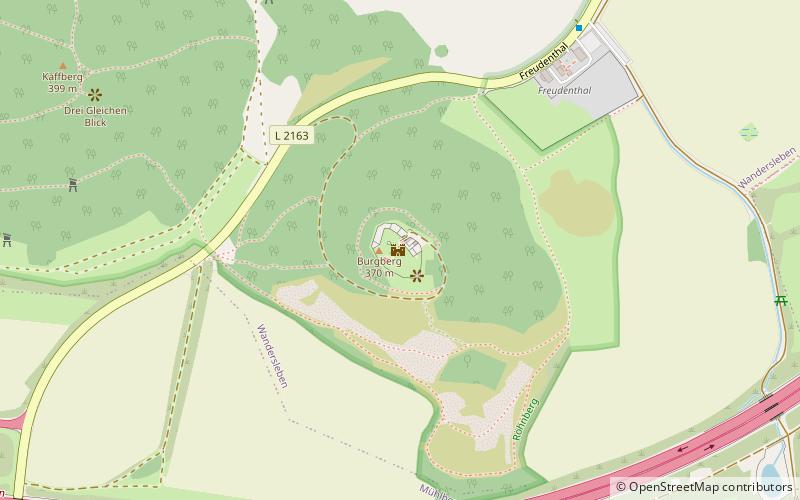 Burg Gleichen location map