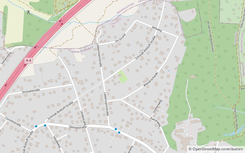 Jardín ártico alpino de Walter Meusel Stiftung location map