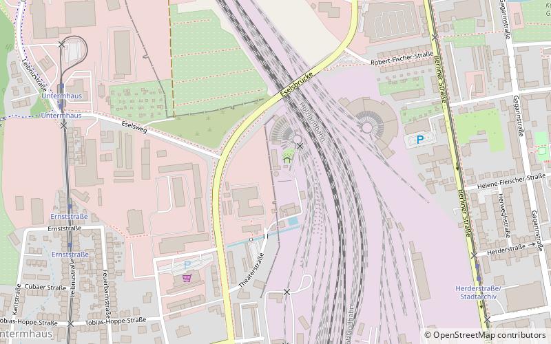 Wasserturm Bahnbetriebswerk Gera location map
