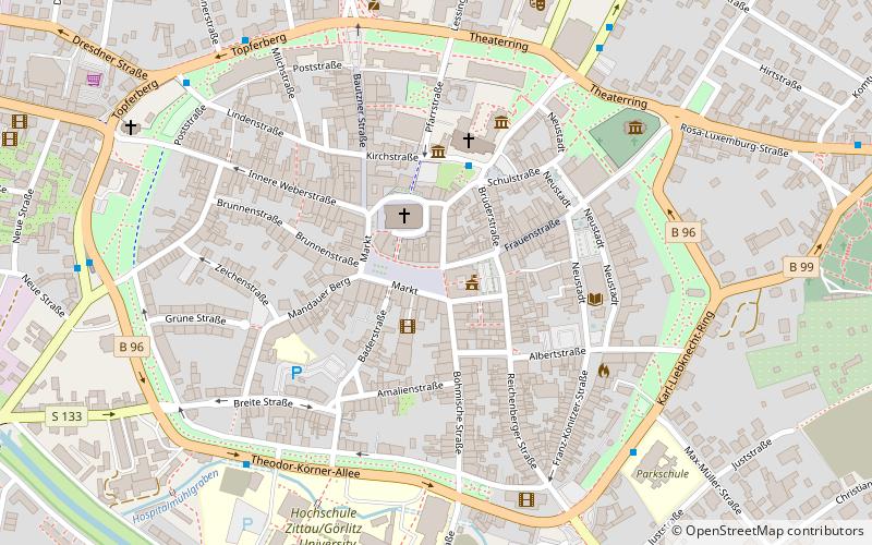 Park Krajobrazowy Zittau Mountain location map