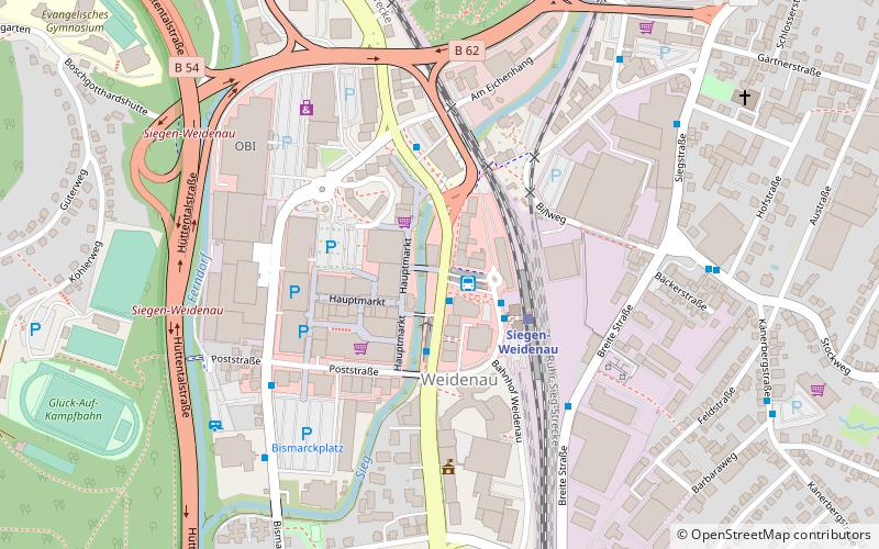 rathaus weidenau siegen location map